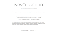 Desktop Screenshot of newchurchlife.com